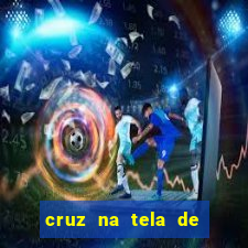 cruz na tela de cruz das